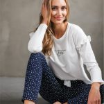 Piżama Damska Bawełniana Mama I Córka Bopoco l, bopoco