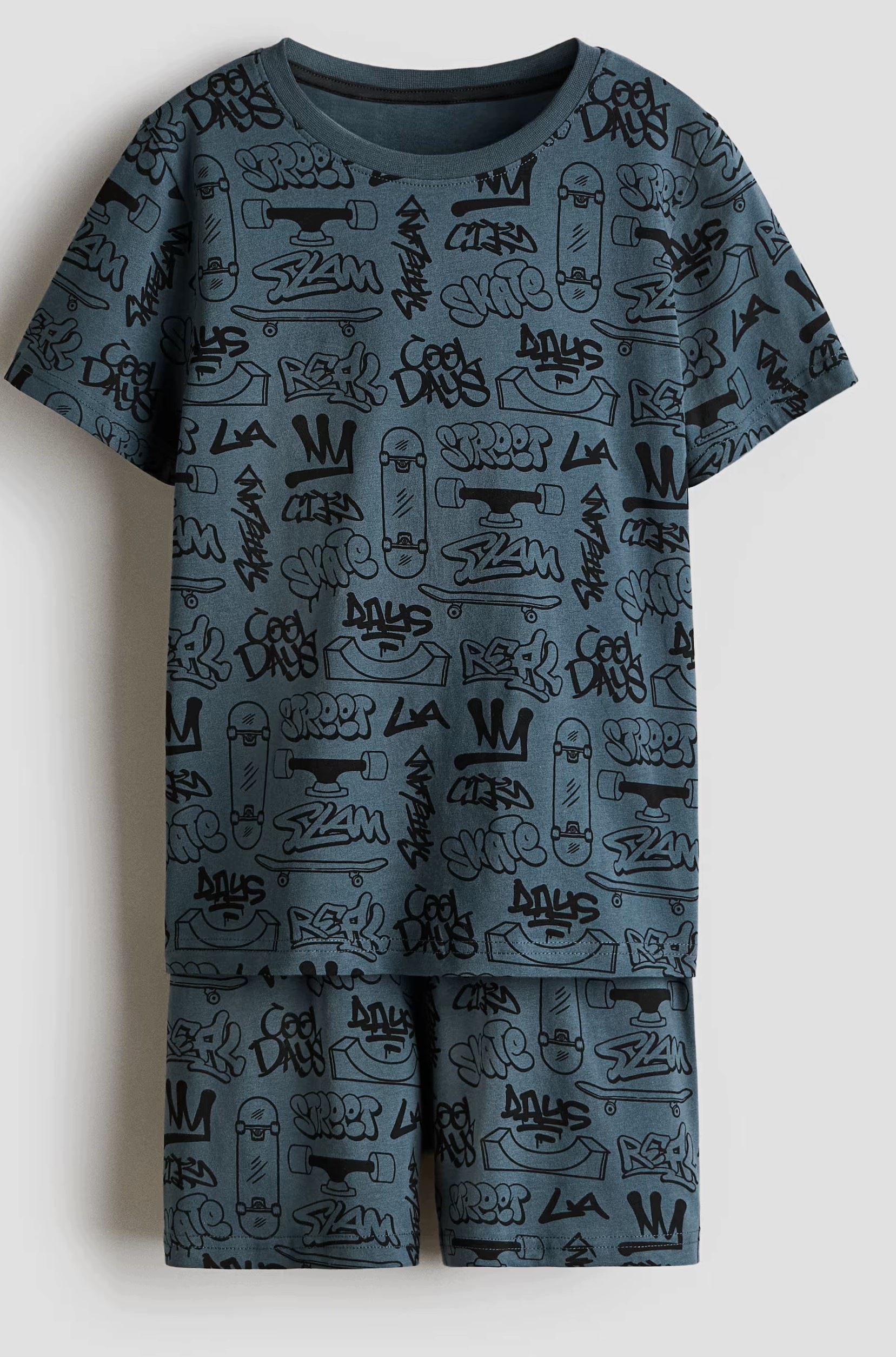 hm-pizama-228slx-1.jpg H&M piżama szary rozmiar 170 • Cena • Opinie Allegro - obrazek 1