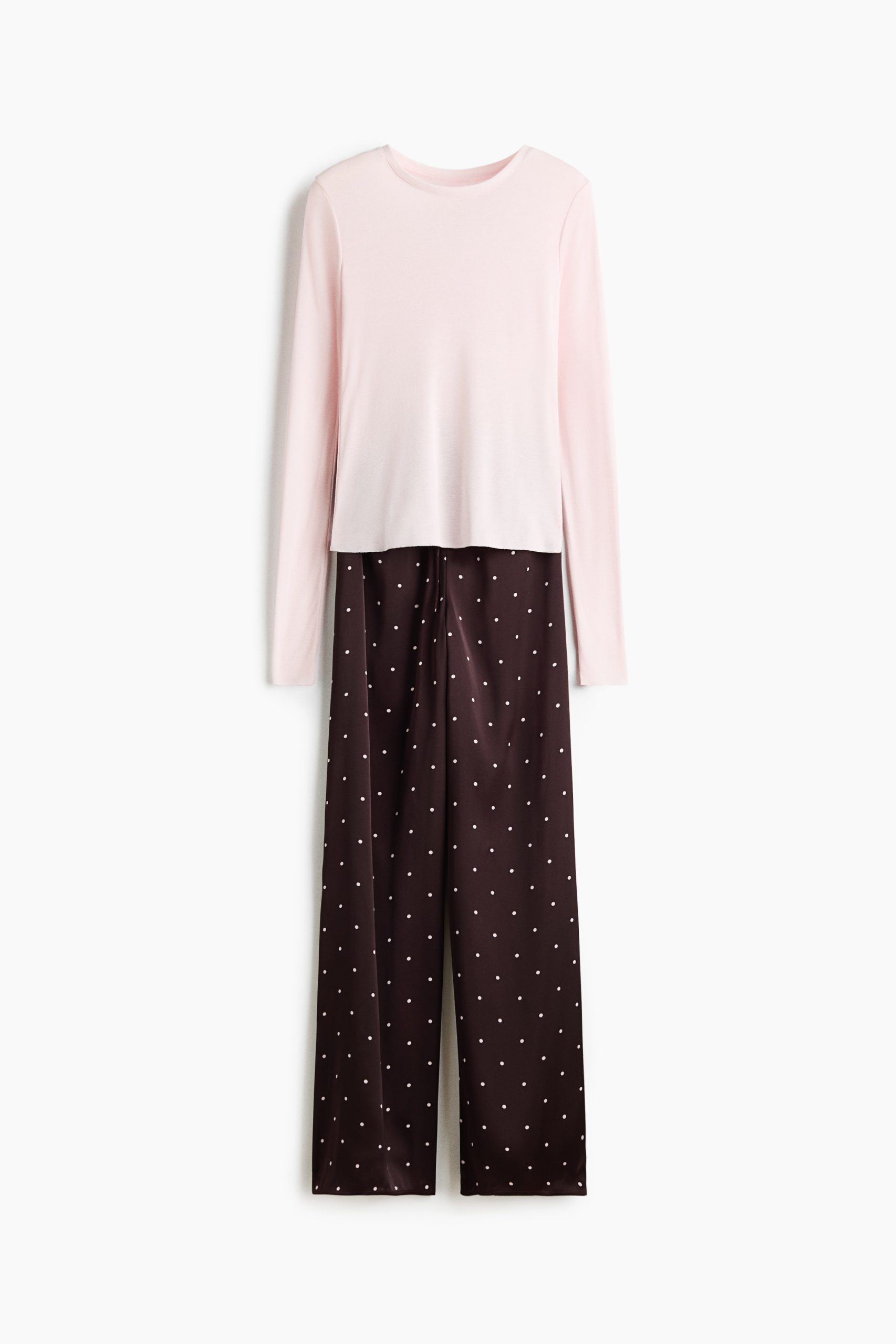hm-pizama-582kir-1.jpg Piżamy damskie | Koszule nocne, komplety i satynowe | H&M PL - obrazek 1