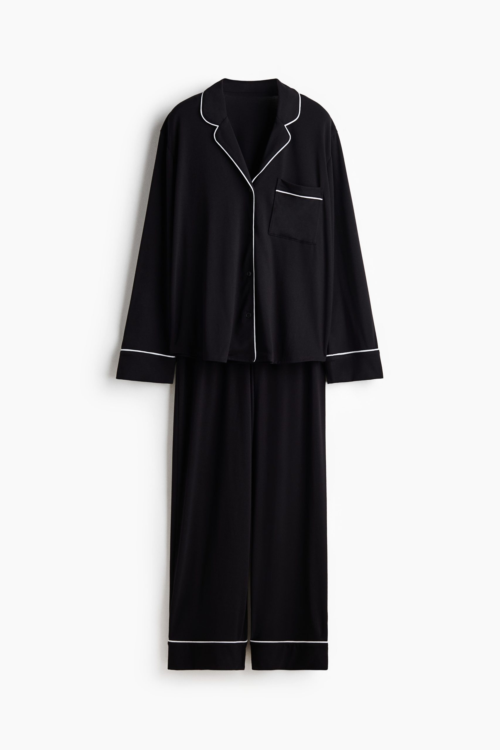 hm-pizamy-520nci.jpg Piżamy damskie | Koszule nocne, komplety i satynowe | H&M PL - obrazek 1