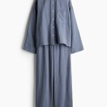 Piżama z bawełnianego muślinu Biały/Serca ONA | H&M PL