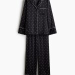 Czarne Piżamy Damskie | Wodoodporne I Długie | H&M PL