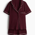 Krótka piżama damska | Jedwab, bawełna i inne | H&M PL