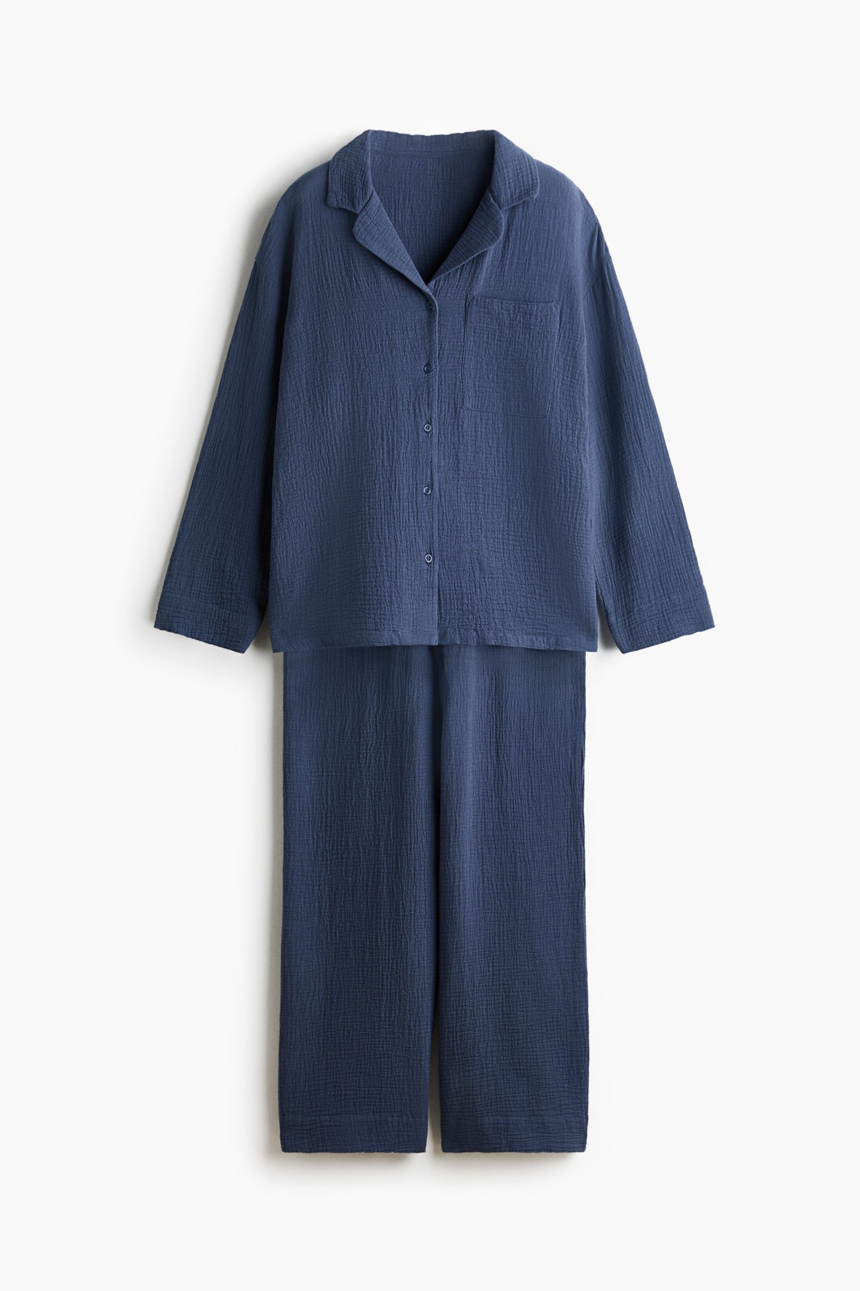 pizama-damska-hm-636xqj.jpg Piżamy damskie | Koszule nocne, komplety i satynowe | H&M PL - obrazek 1