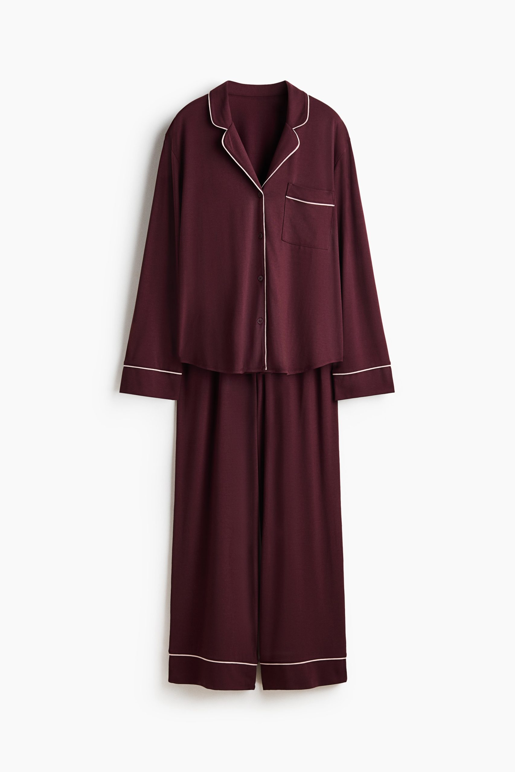 pizama-damska-hm-805kep.jpg Piżamy damskie | Koszule nocne, komplety i satynowe | H&M PL - obrazek 1
