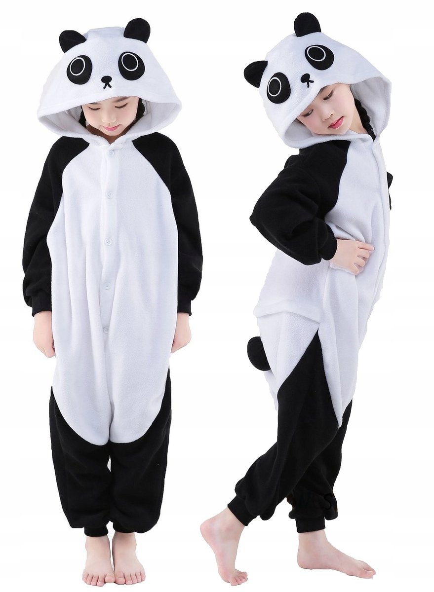pizama-dla-nastolatkow-709yif.jpg Bestomi, Bestomi, Piżama Kigurumi, Dziecięca, Panda, rozmiar 145 - obrazek 1
