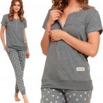 Piżama do karmienia Doctor Nap 4430 dark grey M Ceny i opinie Ceneo.pl