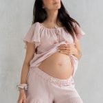 Piżama ciążowa i do karmienia BLOOM – 100% bawełna | Polska marka