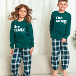 Doctor Nap 7342 – Piżama dziecięca unisex „The Remix" | Kolekcja rodzinna, polska produkcja navy blue (122816) Rafjolka.pl