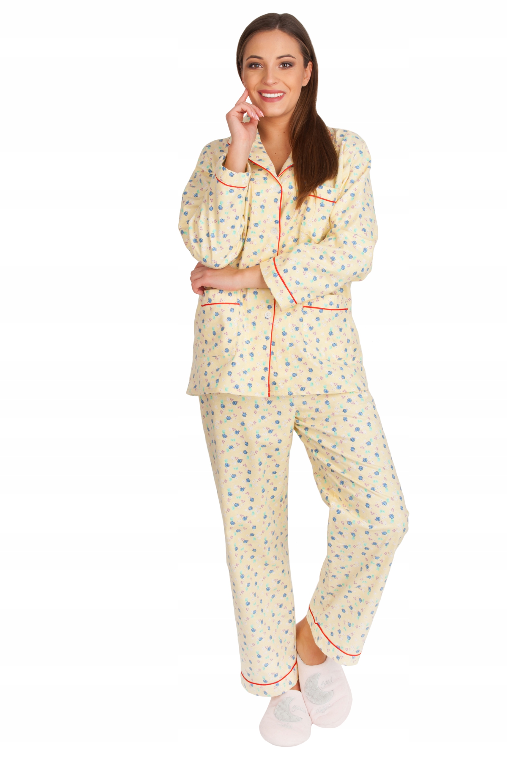 pizama-flanelowa-damska-817hux.jpg PIŻAMA DAMSKA FLANELOWA FLANELA r. XXL FOR MAX - obrazek 1
