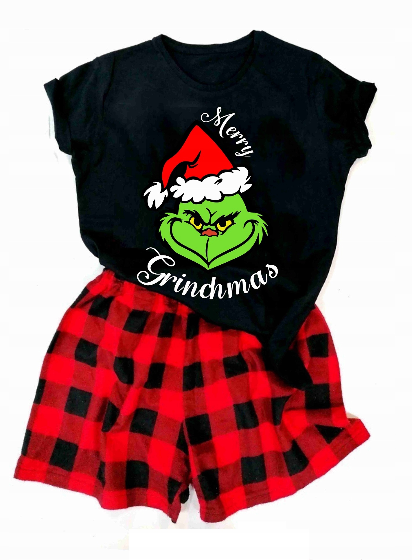 pizama-grinch-144pzf.jpg Świąteczna Piżama damska PREZENT prezent na Mikołaja GRINCH XS • Cena • Opinie Allegro - obrazek 1