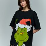Świąteczna piżama dwuczęściowa Grinch