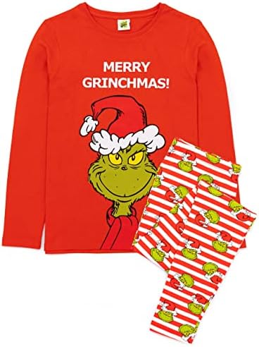 pizama-grinch-760jyv-1.jpg The Grinch Pasujące rodzinne piżamy bożonarodzeniowe dla dorosłych i dzieci | Prezent dla mężczyzn, kobiet, dziewcząt i chłopców | Świąteczne gadżety filmowe, Męskie, XXL : Amazon.pl: Moda - obrazek 1