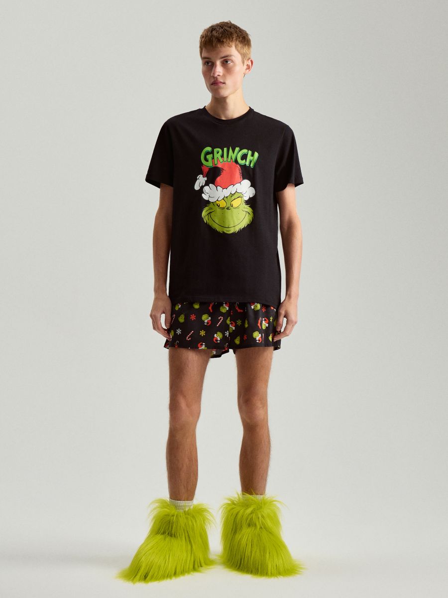 pizama-grinch-974tlp-1.jpg Świąteczna piżama Grinch czarna HOUSE 639CG MLC - obrazek 1