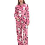 Dwuczęściowa pluszowa piżama Hello Kitty CROPP 274AV 30X