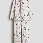 Bawełniana piżama z nadrukiem Biały/Hello Kitty Dziecko | H&M PL