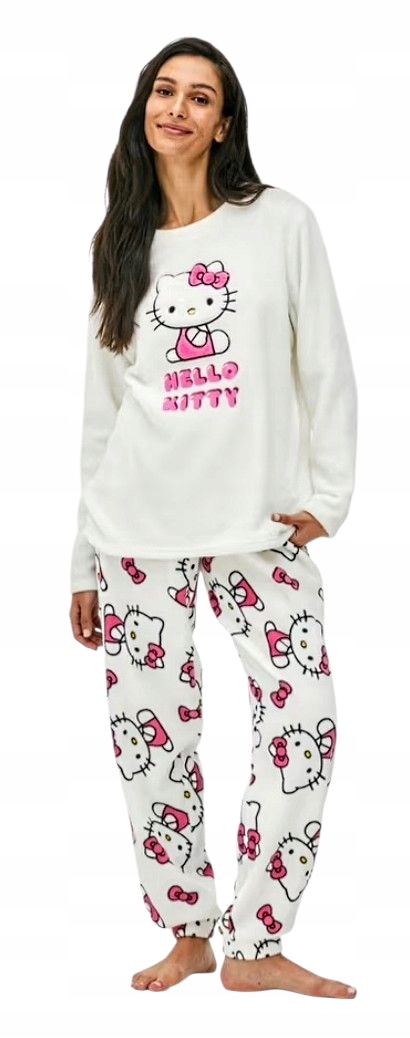 pizama-hello-kitty-556aqh.jpg HELLO KITTY polarowa piżama HELLO KITTY and FRIENDS 50 52 2XL XXL - obrazek 1
