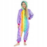 Onesie Kigurumi Ciepła Piżama Jednoczęściowa Dziecięca Kombinezon Panda S
