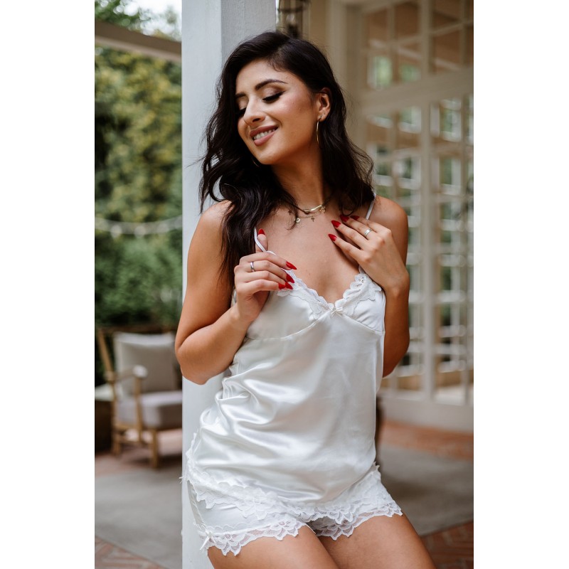 pizama-satynowa-896frw.jpg Piżama damska satynowa z koronką dwuczęściowa elegancka | ShebyWedding - obrazek 1
