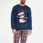 Piżama świąteczna męska Cornette 115/236 Snowman