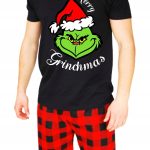 Świąteczna PIŻAMA MĘSKA PREZENT GRINCH L • Cena • Opinie Allegro