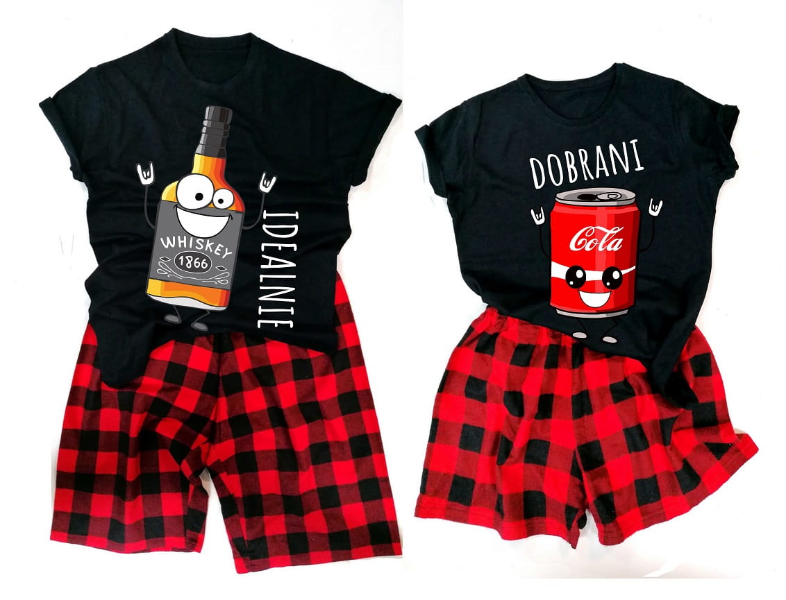 pizamy-dla-par-377wai.jpg Whisky i Cola piżamy dla par/ czarny - obrazek 1