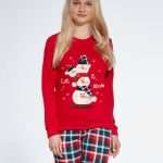 Świąteczna piżama dla dziewczynki Cornette 594(592)172 Snowman Cornette IpexShop.pl