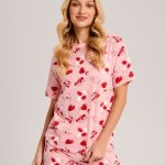 Cotton pyjama set Color pink SINSAY 6696K 30X